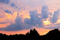 Unwetterwolken bei Biedermannsdorf